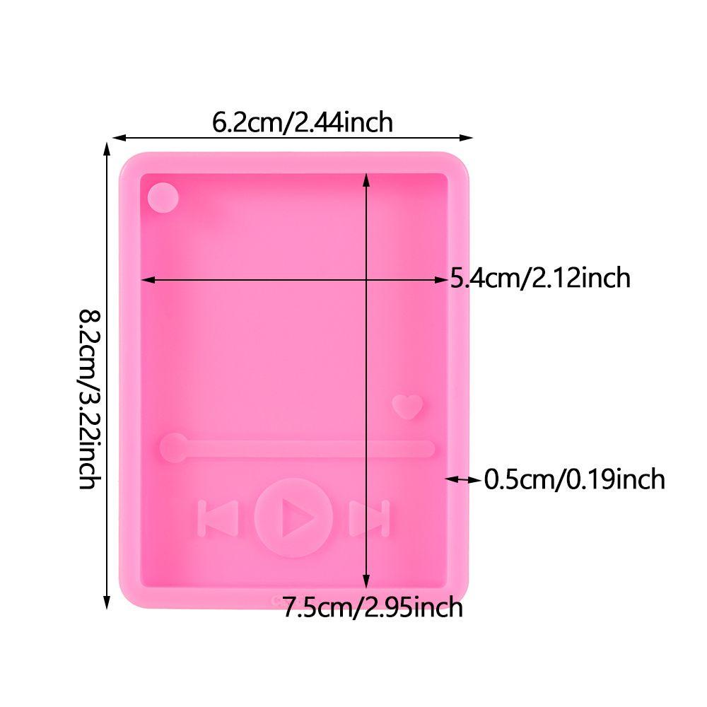 Khuôn Làm Kẹo / Sô Cô La / Trang Sức Bằng Resin Hình Máy Nghe Nhạc MP3 Độc