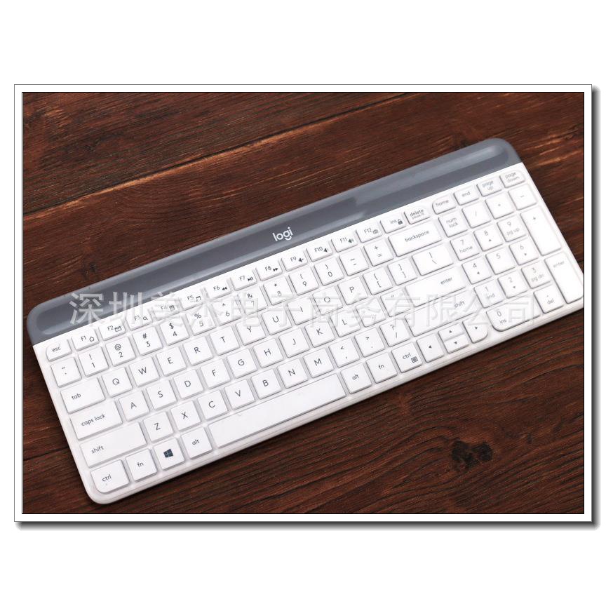 Vỏ bọc bàn phím Bluetooth không dây E.H.Logitech MK470 K580 bằng silicon chống bụi