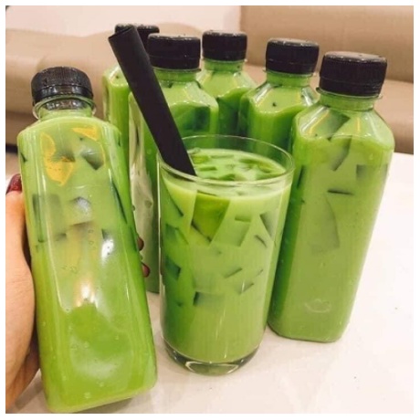 Combo 30 chai nhựa, lọ nhựa đựng trà sữa, đựng nước ép 330ml