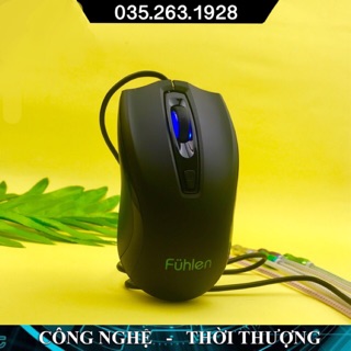 Chuột quang chuyên chơi game Fuhlen X102S chính hãng, đèn led đổi màu, chuột gaming chất lượng cao, bảo hành 12 tháng