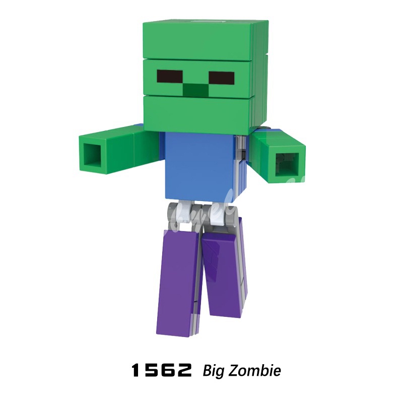 Mô Hình Đồ Chơi Nhân Vật Trong Game Minecraft Bằng Titan 8 Loại X0294