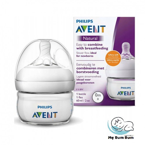 Bình sữa Philips AVENT Natural 60ml