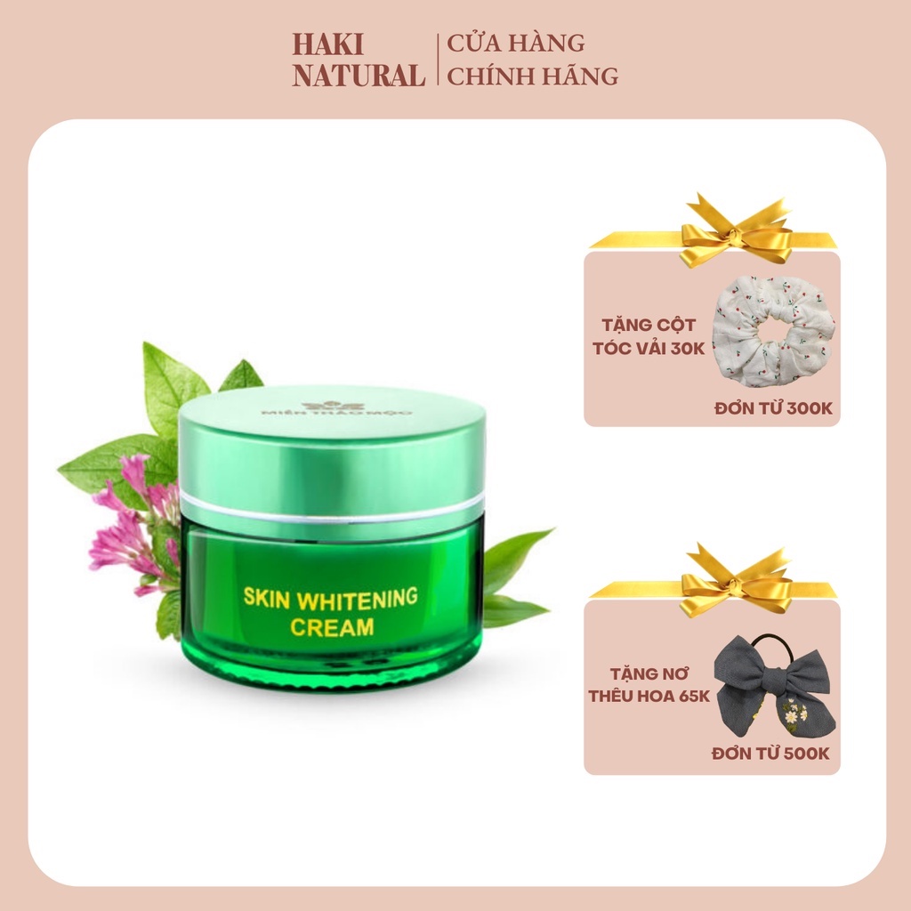 Kem Dưỡng Trắng Da Miền Thảo Mộc Dưỡng Sáng Da Ngăn Ngừa Mụn Ẩn Khóa Ẩm Thu Nhỏ Lỗ Chân Lông 30g