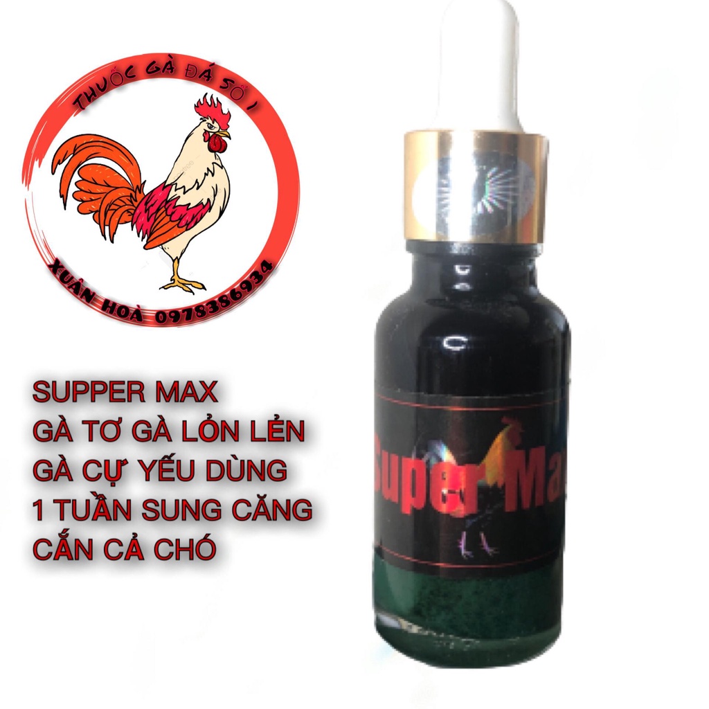 Supper Max nuôi gà lỏn lẻn cự yếu nhát đá