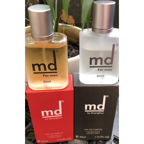 Nước hoa MD 30ml Chuẩn dành cho nam
