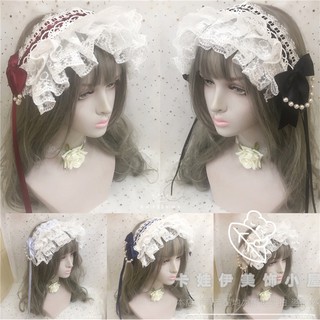 Băng Đô Cài Tóc Phong Cách Lolita Xinh Xắn Cho Nữ