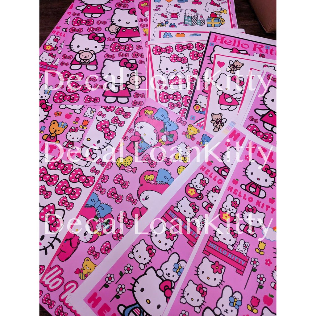 🌸LoanKitty🌸 Decal dán HelloKitty cắt lẻ ra từng hình để dán nha | WebRaoVat - webraovat.net.vn