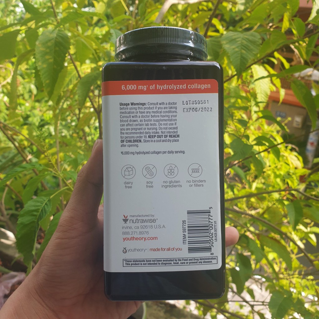 Viên Uống Youtheory Collagen Advanced 390 Viên collagen Type 1,2&3 - Mẫu mới | BigBuy360 - bigbuy360.vn