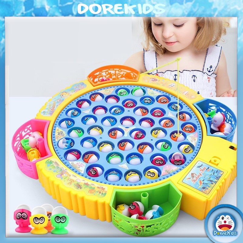 Bộ Đồ Chơi Câu Cá Trẻ Em Bằng Pin, Trò chơi giáo dục cho bé trai và bé gái