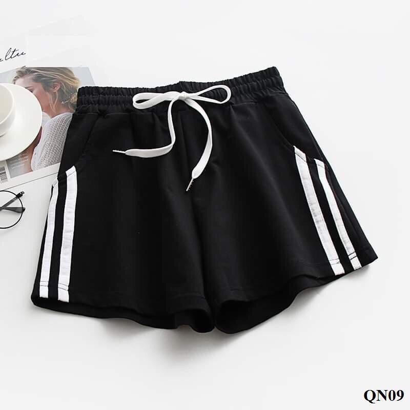Quần short nữ nhiều màu - thun cotton co giãn 4 chiều - không xù / có size 70KG MS01