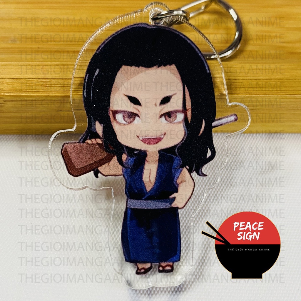 ( Mica trong acrylic ) Móc khóa TOKYO REVENGERS ver MẶC YUKATA ĐI CHỢ ĐÊM Kịch Trường Của Takemichi anime chibi