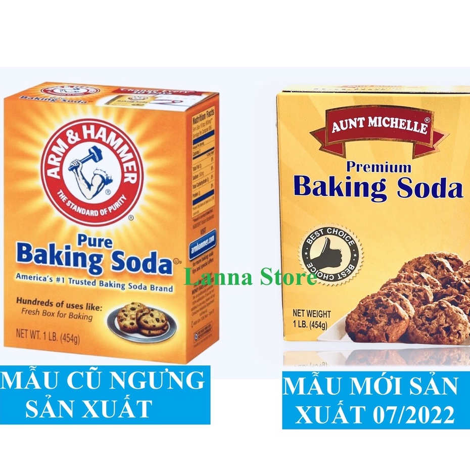 Bột Baking Soda USA Mỹ đa năng 454gr