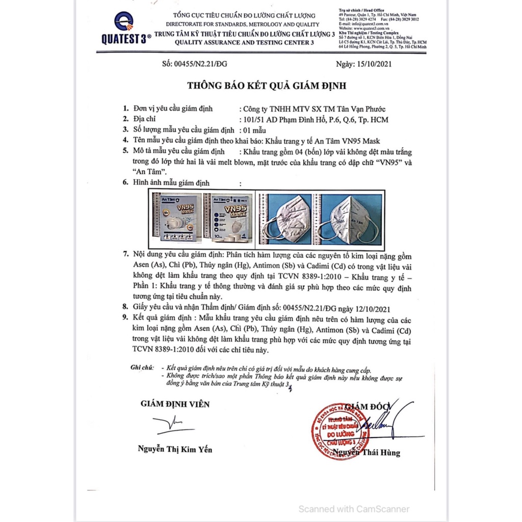 Khẩu Trang Y Tế VN95 Người Lớn  [HCM-GIÁ SỈ]  Đa lớp lọc Kháng Khuẩn - An toàn cho bạn.