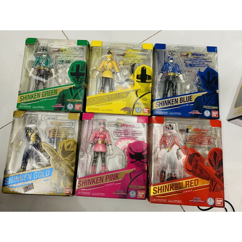 Đồ chơi mô hình Shf Shinken Set 6 con Bandai