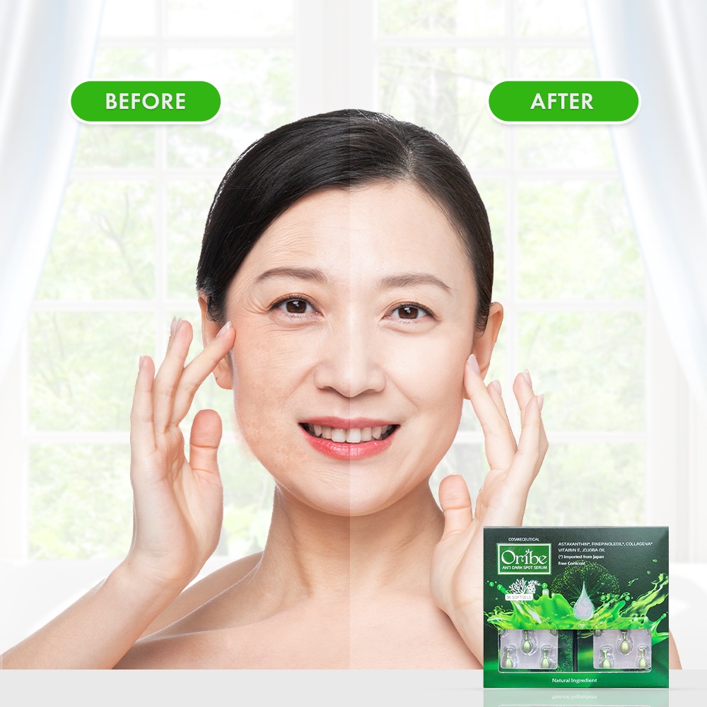 Serum Oribe Bổ Sung Collagen Dưỡng Trắng Da Dưỡng Ẩm Và Làm Mịn Da Mờ Nám Chống Lão Hóa 36 Viên