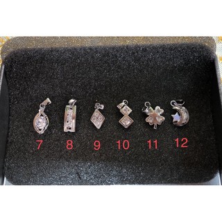 Mặt dây chuyền inox đá lấp lánh - nhiều mẫu