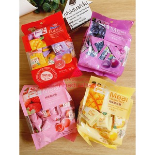 Một gói kẹo dẻo trái cây hiệu BX Đài Loan 320g