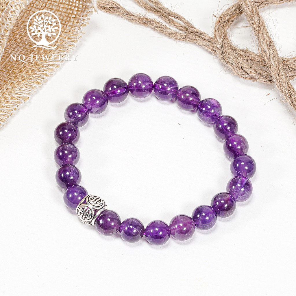 Vòng tay phối 1 charm bạc - NQ Jewelry