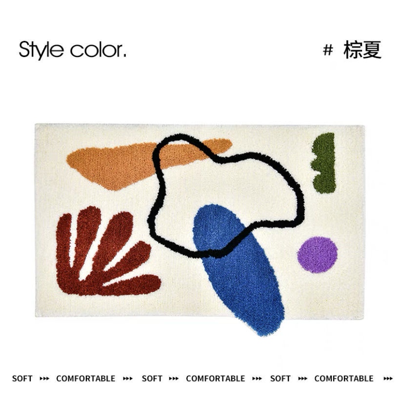 Thảm lót cửa chùi chân Chống Trượt Thấm Hút Tốt Cho Phòng Tắm