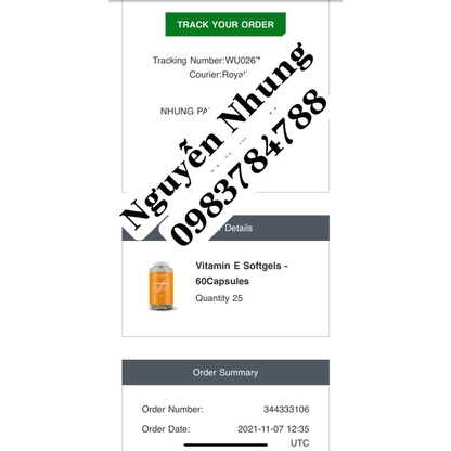 Viên Vitamin E My Vitamins