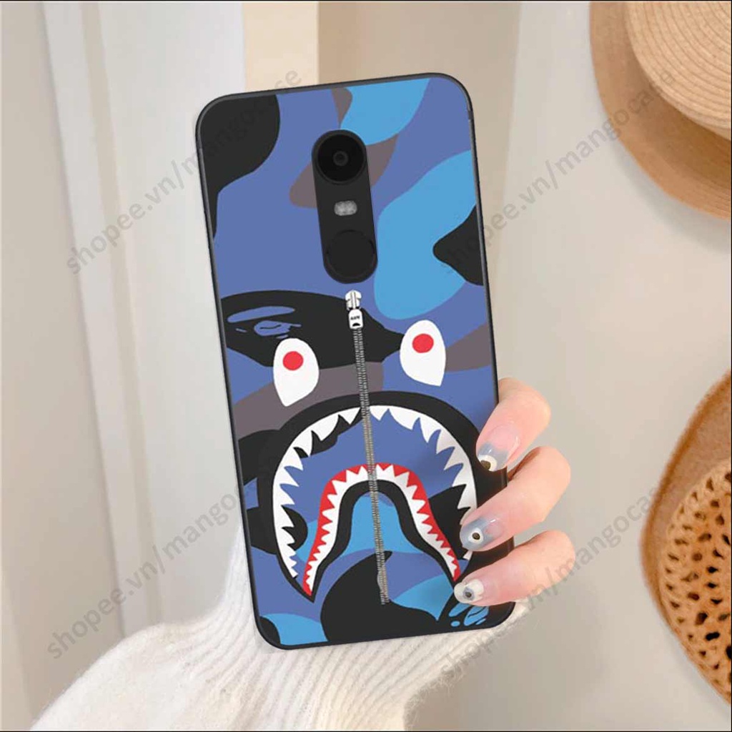 Ốp lưng điện thoại Xiaomi Redmi Note 4/ Note 4x / Redmi 5 Plus drew, kaws, bape cao cấp, vỏ ốp rẻ đẹp