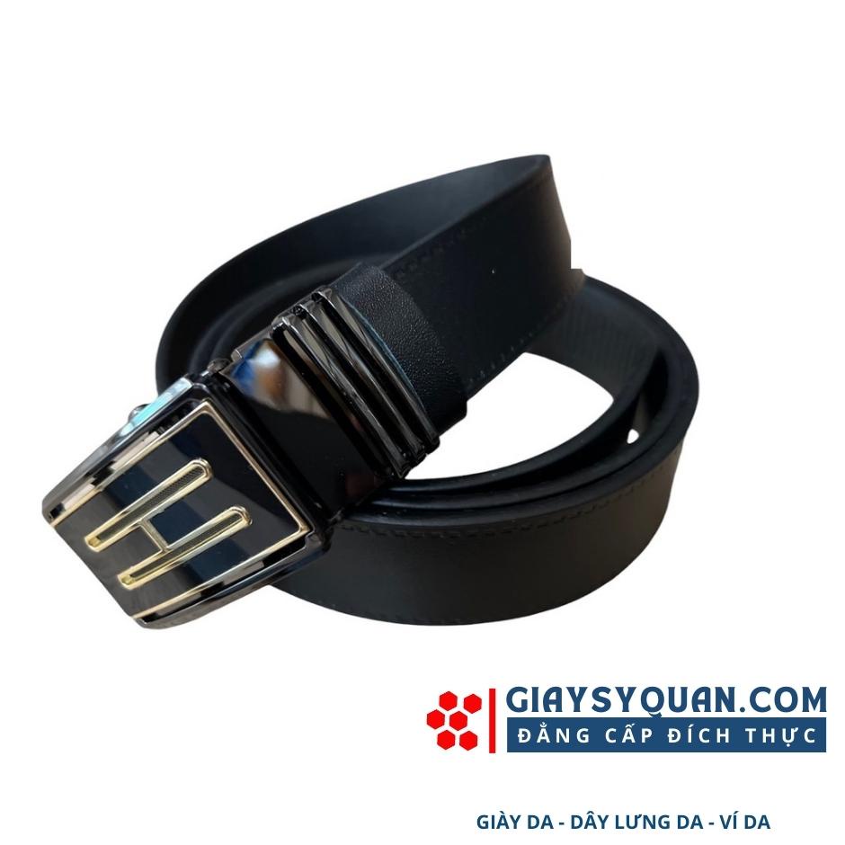 Dây Lưng Da Thật Nam Không Đầu Khóa Bản 3,3 cm DÀI 1M4