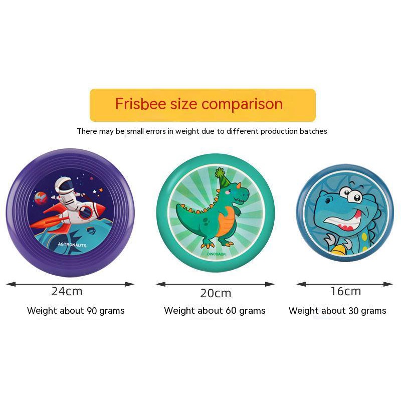 Đĩa Xốp Tròn Cạnh Mềm Hình Khủng Long Đa Ứng Dụng