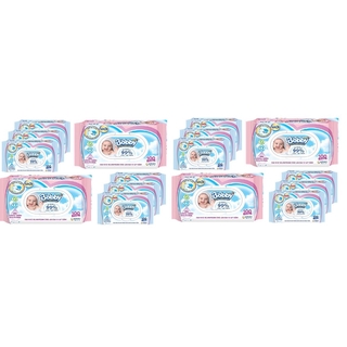 [Combo 10 gói] Khăn ướt BOBBY 100 tờ ( HỒNG/XANH)