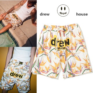 Quần Short Đi Biển In Hình Hoa Mặt Cười Cá Tính Cho Nam Và Nữ