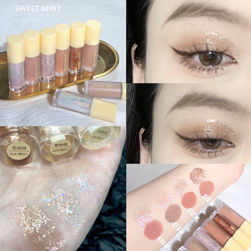 Nhũ kim tuyến SWEET MINT phấn mắt dạng lỏng 2g