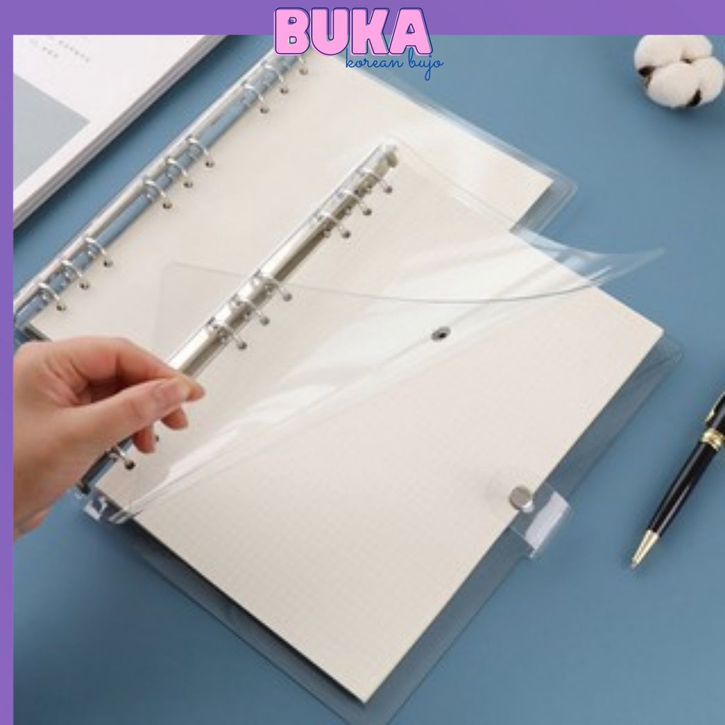 Binder bìa sổ còng nhựa đựng ảnh Collect Book sheetmeet đựng photo card khổ A5 Buka