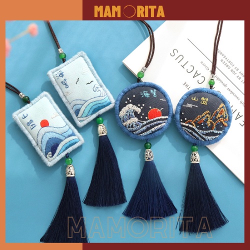 DIY/ bộ KIT tự làm túi thêu tay túi thơm làm quà tặng người yêu đồ đôi handmade