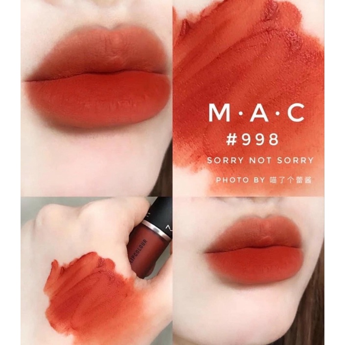 Son Kem Lì MAC Powder Kiss Liquid Lip colour 991 989 996 998 982 979