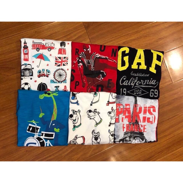 Áo fon bé trai gap