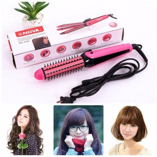 Máy Làm Tóc 3 In 1 Đa Năng Lược Điện Nova
