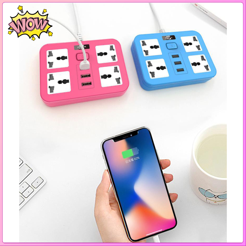 Ổ Cắm Điện 3 Cổng Usb Dài 1.8m | BigBuy360 - bigbuy360.vn