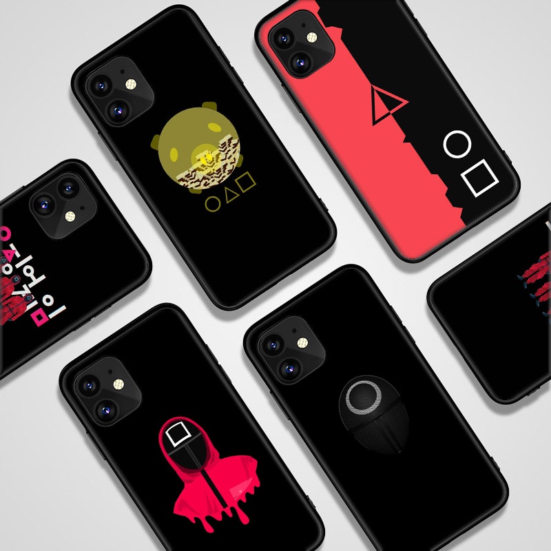 Ốp Điện Thoại Hình Máy Chơi game Squid Hai Mực Cho Huawei Honor 30 Play 4T Pro V30 8X max 9X Play 4 4T Pro Plus