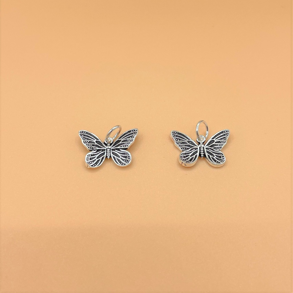 Charm treo hình bướm mẫu mới nhất - Charm bạc 925 - Mã CB166 CA183