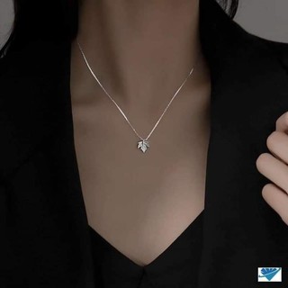 Dây chuyền lá đơn giản cho nữ