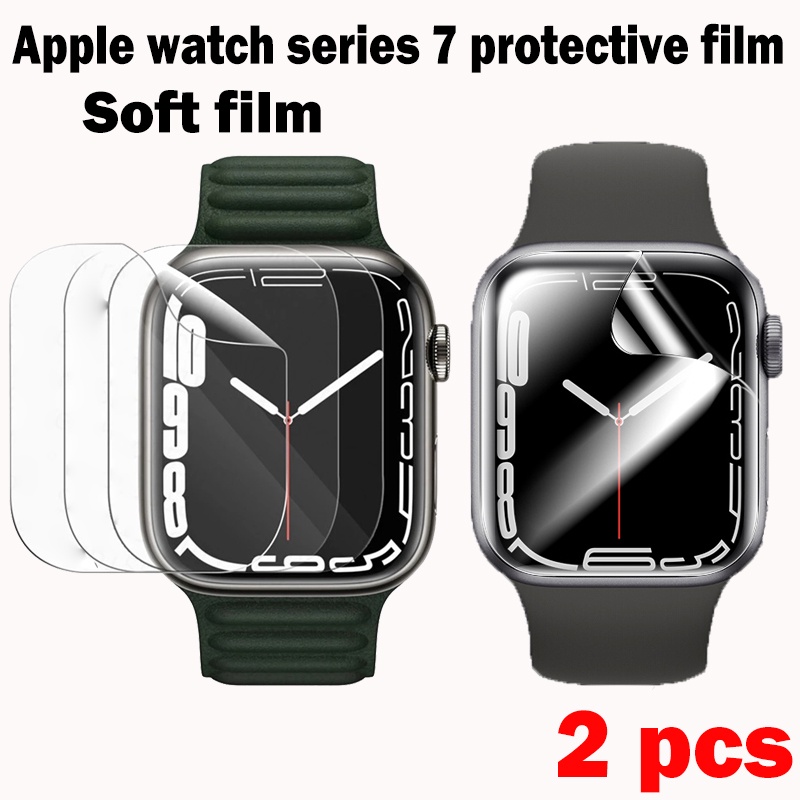 Miếng dán bảo vệ màn hình đồng hồ thích hợp cho apple watch 7 7 hydrogel 41mm 45mm