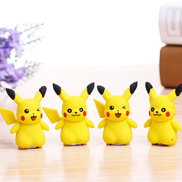 Tẩy bút chì cute dễ thương hình pikachu