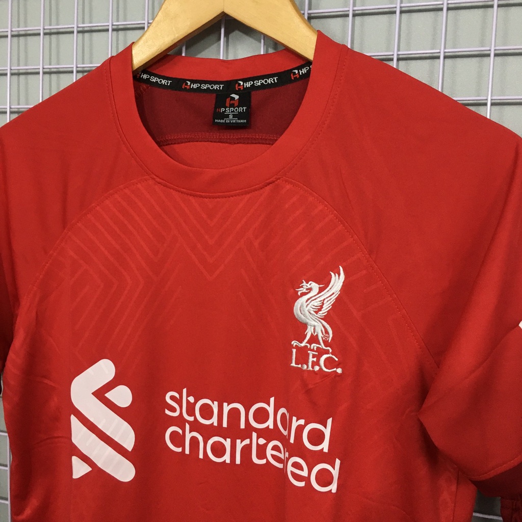Bộ quần áo đá banh Liverpool đỏ sân nhà 2023 HP