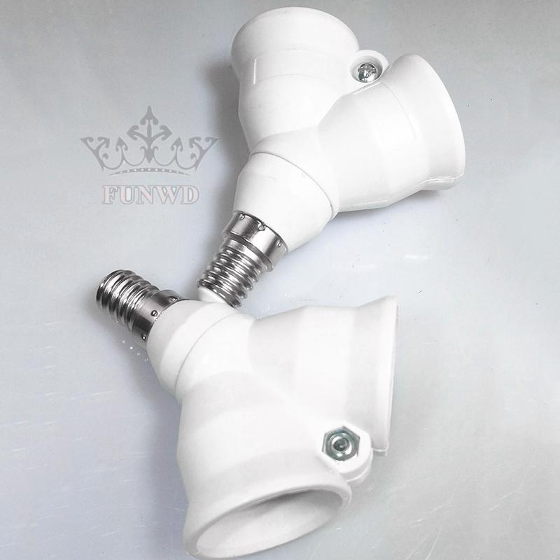 Chuôi đèn LED chuyển đổi E14 2 trong 1