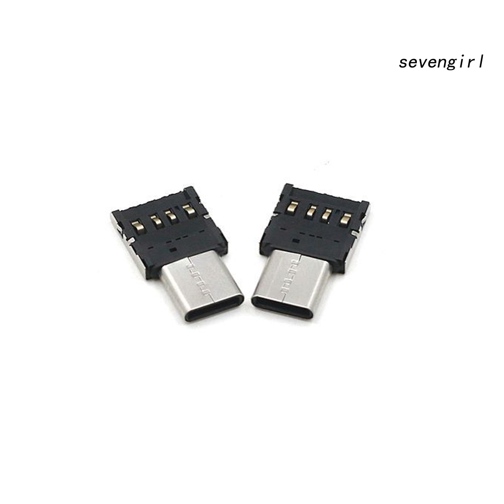 Đầu Chuyển Đổi Từ Giác Cắm Type-C Sang Usb Otg Tiện Dụng