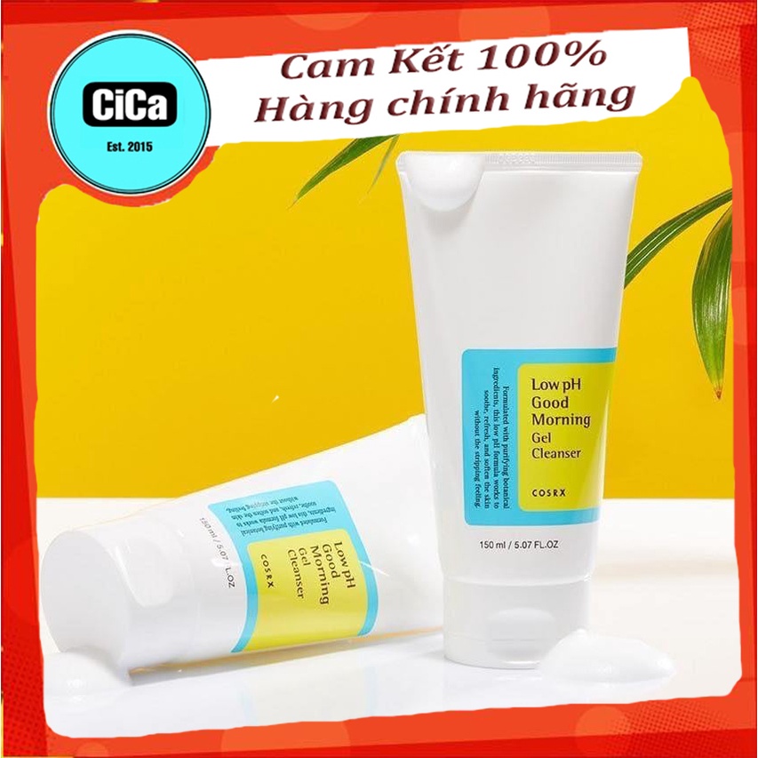 Sữa Rửa Mặt Cosrx Good Morning Gel Cleanser Dạng Gel -150ml SRM Cosrx