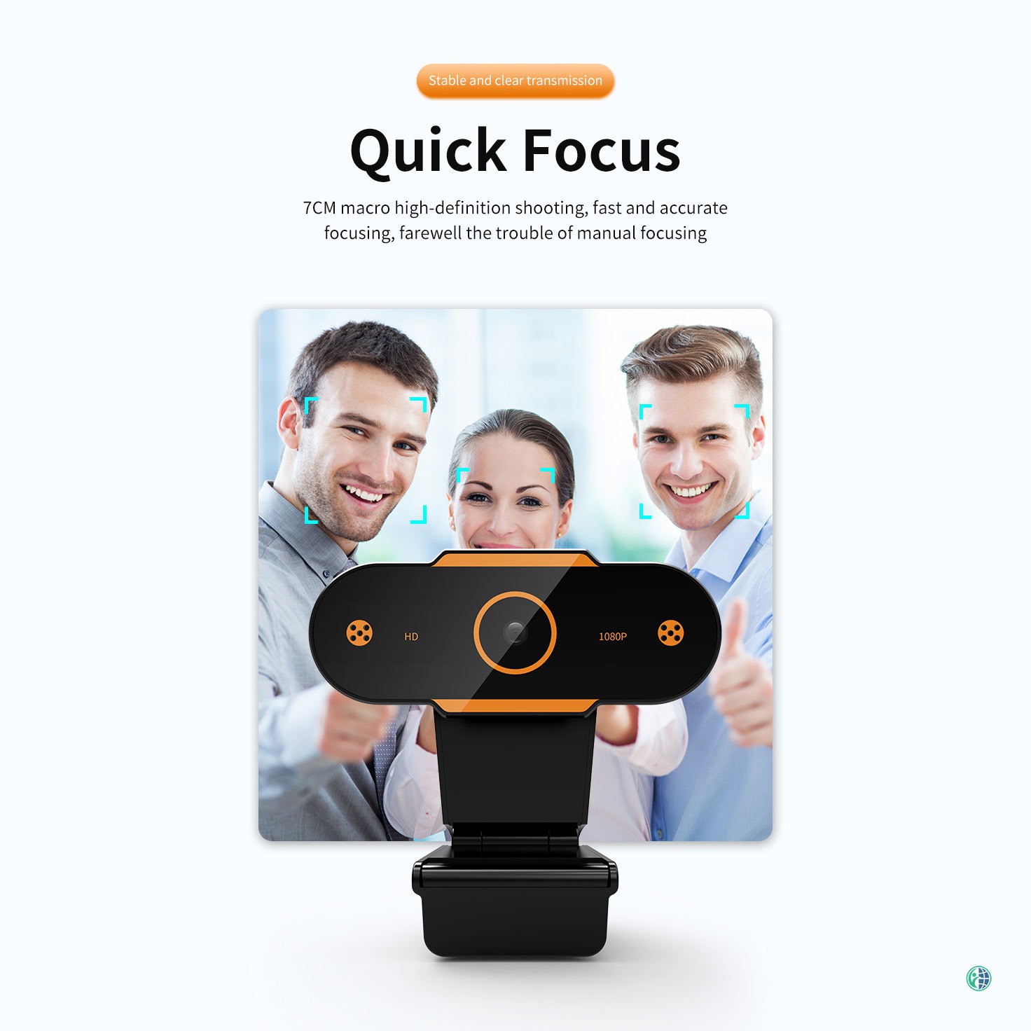 Webcam B-F (Hàng Có Sẵn) Cho Game Logitech 60fps 1080p