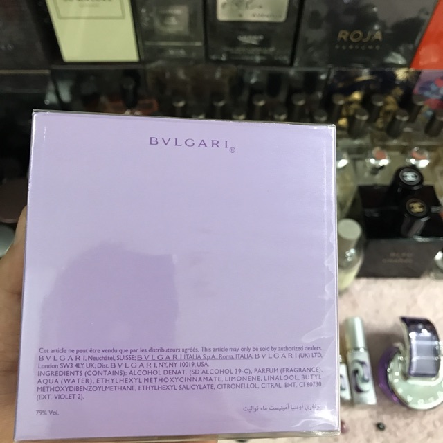 [Cali Perfume][Mẫu Thử][Dùng Là Thơm] Nước Hoa Nữ Dịu Dàng Bvlgari Omnia Amethyste