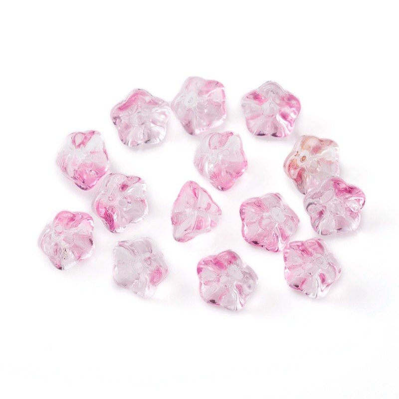 Set 100 Hạt Nhựa Mạ Điện 8.5x8x5.5mm 1mm Chuyên Dụng Làm Trang Sức