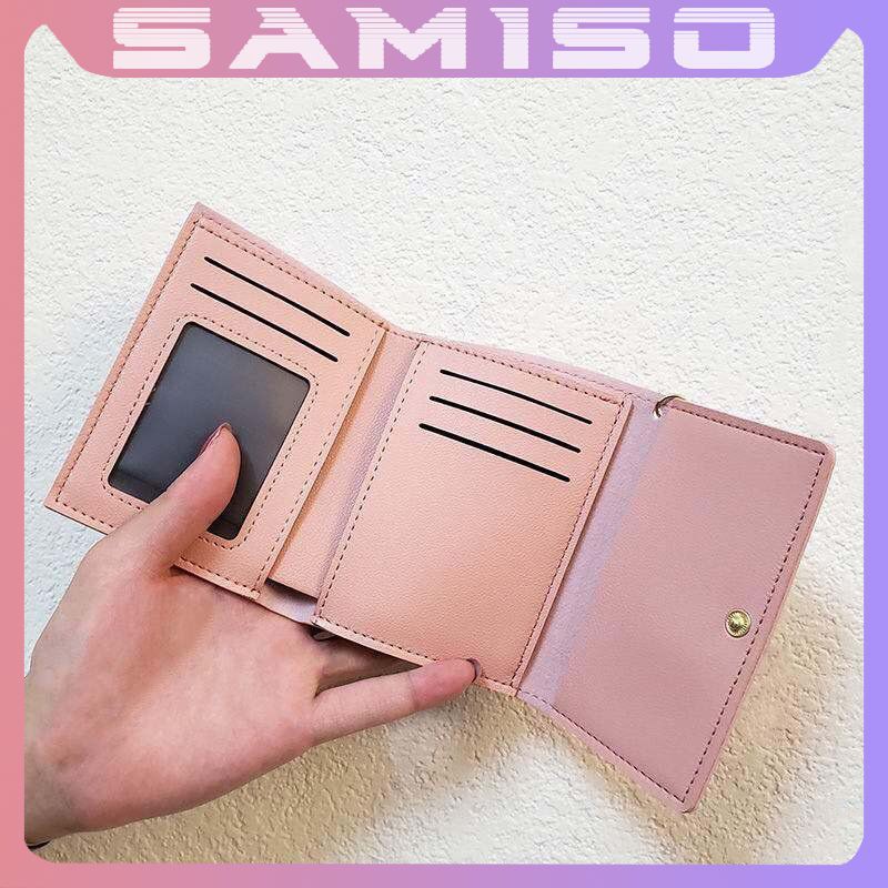 Ví nữ ngắn cầm tay mini cute nhỏ gọn bỏ túi thời trang giá rẻ NG38 | BigBuy360 - bigbuy360.vn