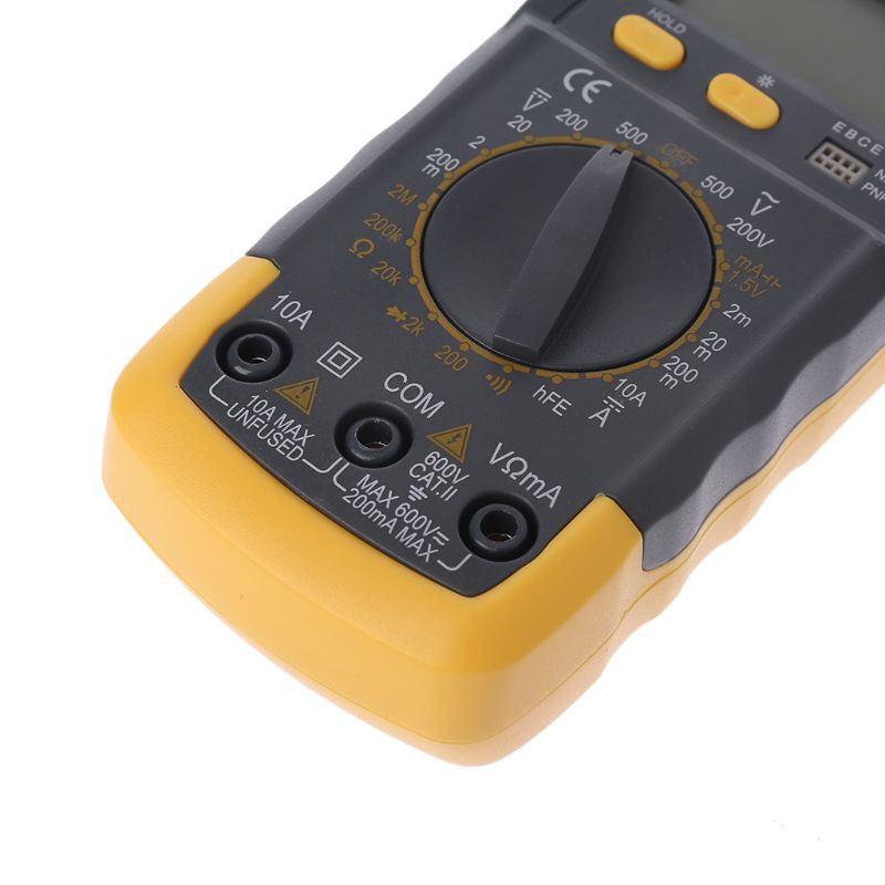 Máy đo điện vạn năng a830l có màn hình hiển thị LCD AC / DC